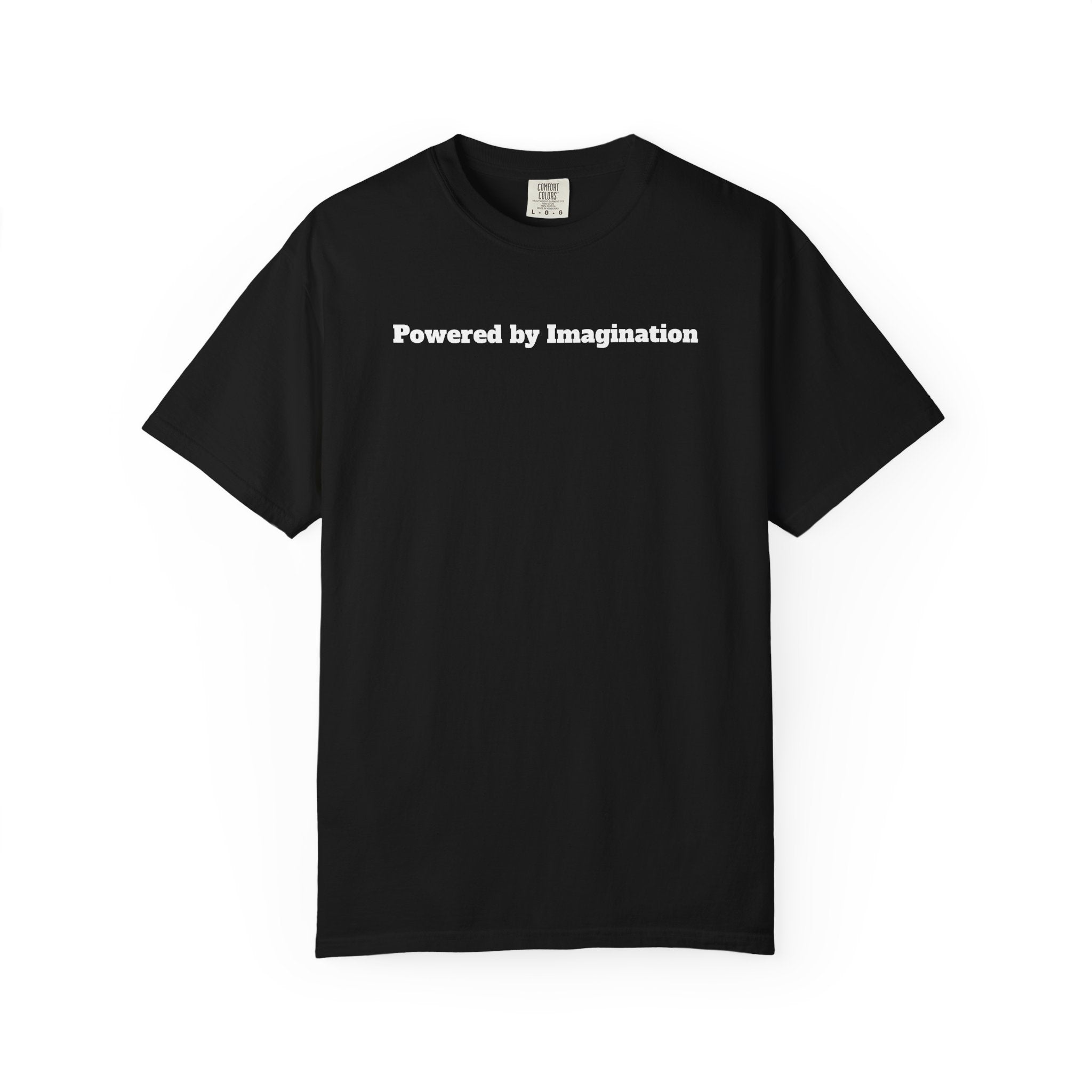 Powered by Imagination T-Shirt — Inspirational Graphic Tee