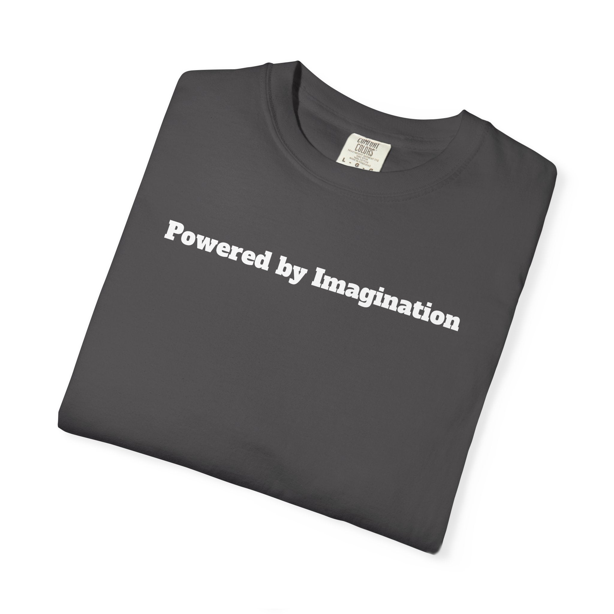 Powered by Imagination T-Shirt — Inspirational Graphic Tee
