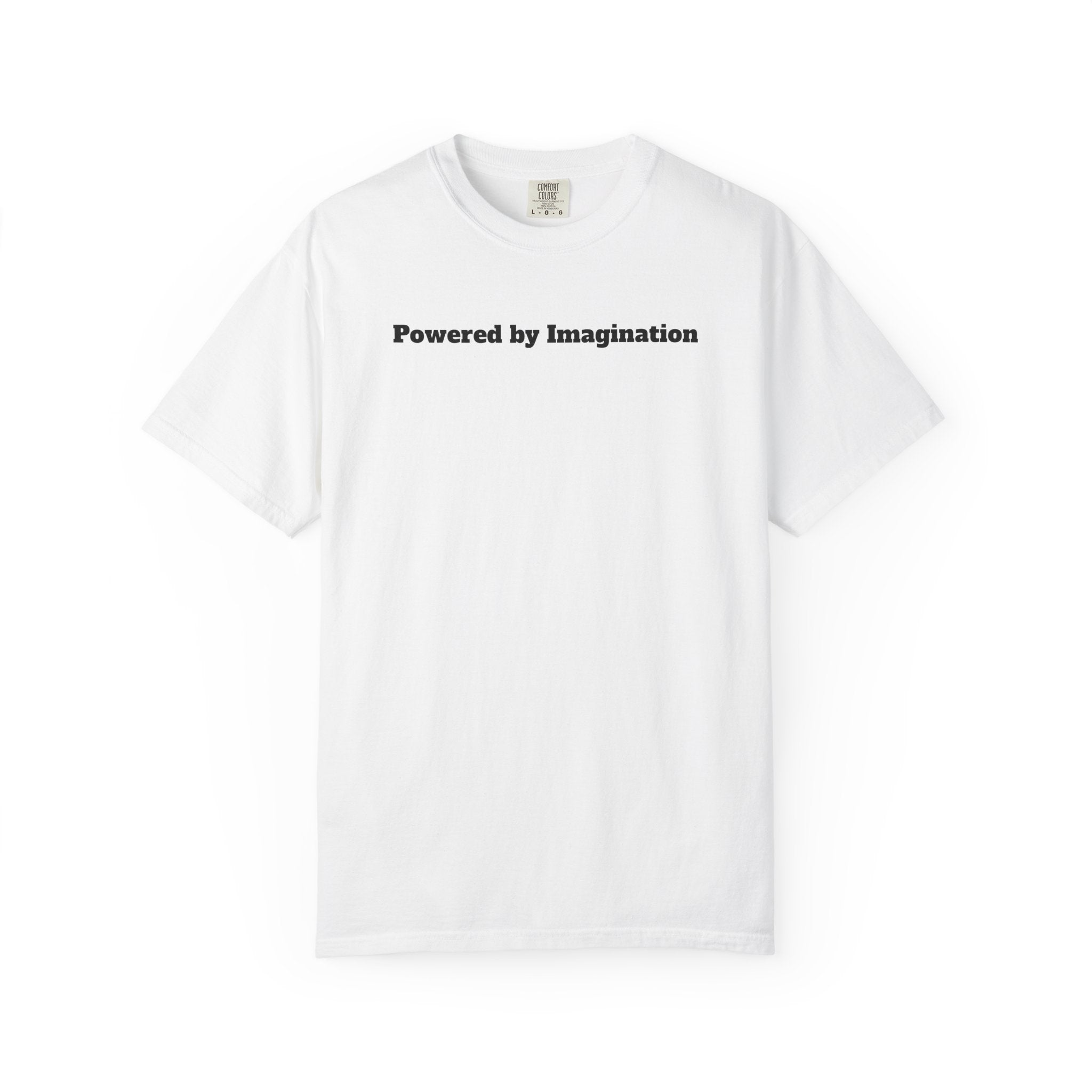 Powered by Imagination T-Shirt — Inspirational Graphic Tee